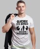 Ojciec i Syn najlepsi przyjaciele, biała koszulka, dzień taty, koszulka dla ojca, koszulka na dzień ojca, t-shirt dla taty, prezent dla taty, koszulka męska, mucha nie siada.jpg