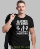 Ojciec i Syn najlepsi przyjaciele, czarna koszulka, dzień taty, koszulka dla ojca, koszulka na dzień ojca, t-shirt dla taty, prezent dla taty, koszulka męska, mucha nie siada.jpg