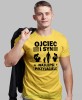 Ojciec i Syn najlepsi przyjaciele, żółta koszulka, dzień taty, koszulka dla ojca, koszulka na dzień ojca, t-shirt dla taty, prezent dla taty, koszulka męska, mucha nie siada.jpg