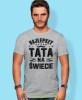 Najlepszy tata na świecie, wąsy, szara koszulka, dzień taty, koszulka dla ojca, koszulka na dzień ojca, t-shirt dla taty, prezent dla taty, koszulka męska, mucha nie siada, mns.jpg