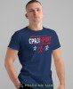ćpaj tylko sport biegi, granatowa koszulka na siłownię, męska koszulka, koszulka sportowa, na sport, gym, na siłownię.jpg