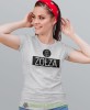 zołza róża, szara damska koszulka z nadrukiem na prezent dla dziewczyny dla żony.jpg