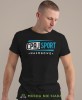ćpaj sport nałogowo, czarna koszulka na siłownię, męska koszulka, koszulka sportowa, na sport, gym, na siłownię.jpg