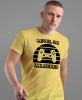 level unlocked, żółta męska koszulka urodzinowa z nadrukiem na urodziny.jpg