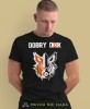 dobry dik głowa dzika, czarna koszulka na siłownię, męska koszulka, koszulka sportowa, na sport, gym, na siłownię.jpg