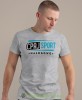 ćpaj sport nałogowo, szara koszulka na siłownię, męska koszulka, koszulka sportowa, na sport, gym, na siłownię.jpg