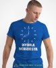wybiła wódziesta, niebieska męska koszulka z nadrukiem na co dzień, na prezent, fajna koszulka.jpg