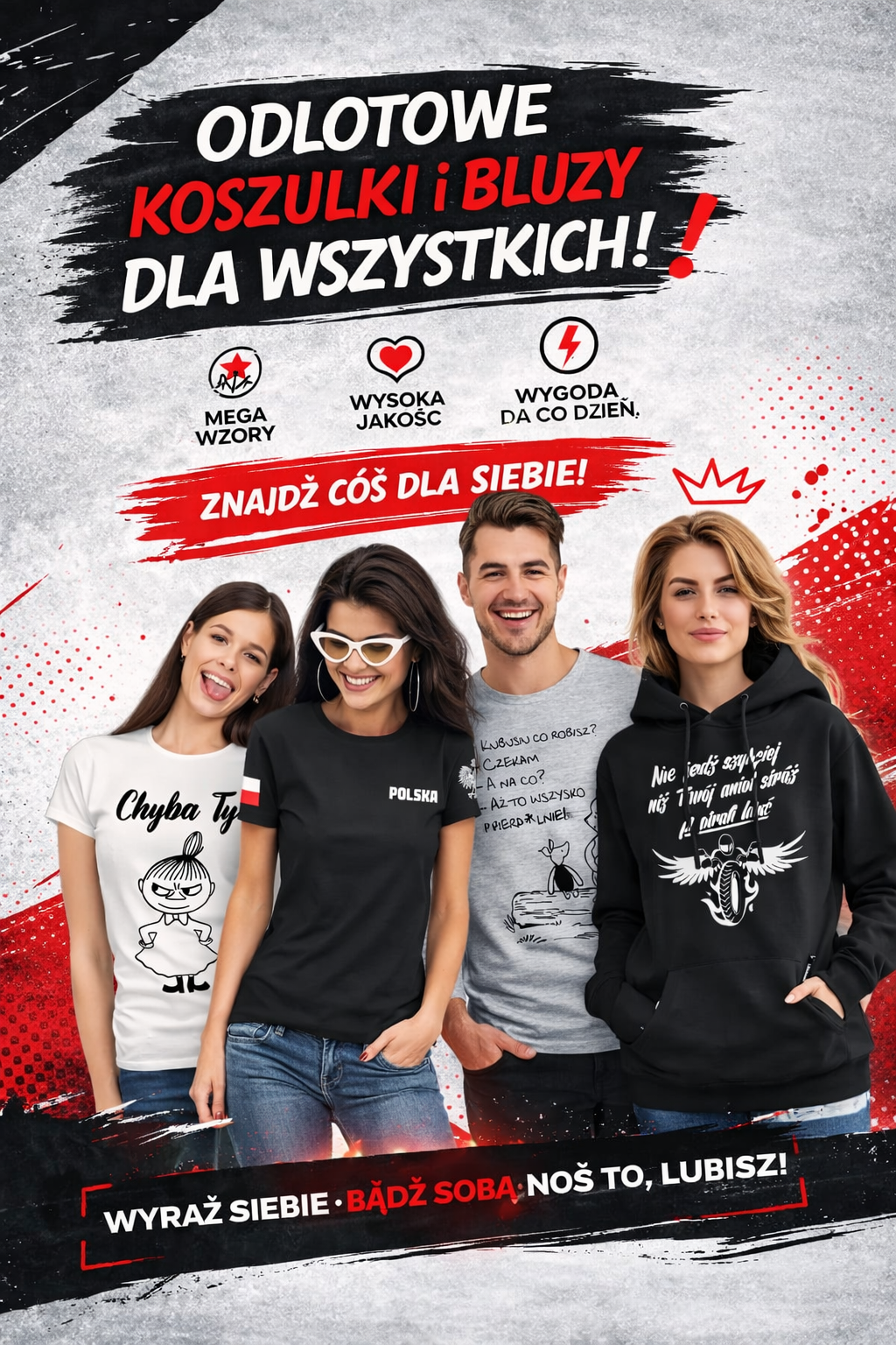 Odlotowe koszulki